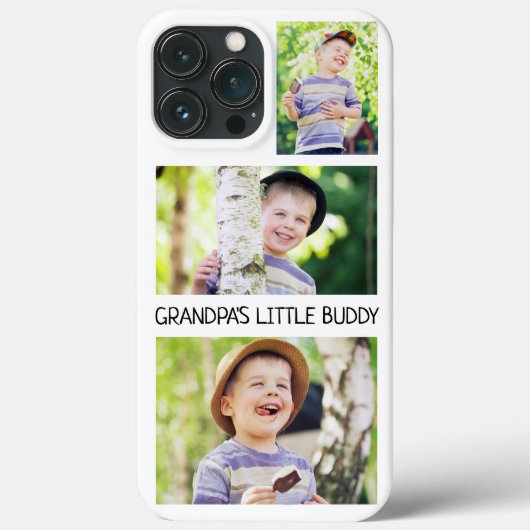 Klein gezelschap van opa foto collage Case-Mate iPhone case (Achterkant)