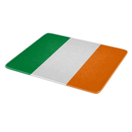 Klein glazen snijbord met vlag van Ierland Snijplank (Hoek)