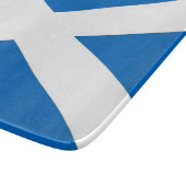 Klein glazen snijbord met vlag van Schotland Snijplank (Hoek)