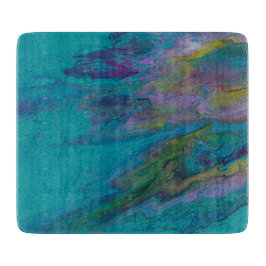 Klein glazen snijvlak snijplank