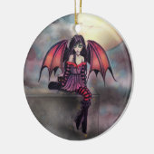 Klein Gotisch Vampier Fee Halloween Ornament (Links)