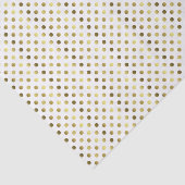 Klein-goudpootpapier Tissuepapier (Detail)