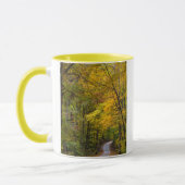 Klein grind, met herfstkleuren mok (Links)