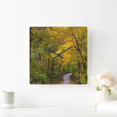 Klein grind, met herfstkleuren vierkante klok (Huis)