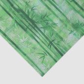 Klein groen bamboe tissuepapier – 10 lb, 17 "x23" (Detail)