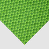 Klein Groen Vissegelingspatroon Tissuepapier (Detail)