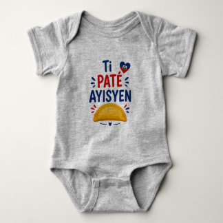 Klein Haïtiaans Patty-bodysuit Romper