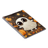 Klein Halloween-spookje Notitieboek (Rechterzijde)