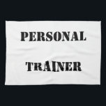 Klein handdoek<br><div class="desc">Personal Trainer Towel</div>