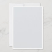 Klein handschilderd speelgoed | Aangepast Baby sho Kaart (Achterkant)