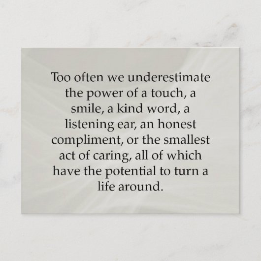 Klein handwerk briefkaart (Voorkant)