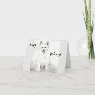 Klein Happy Birthday Wenskaart Bedankkaart