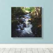 Klein Herfst canvas afdrukken (Insitu (Houten vloer))