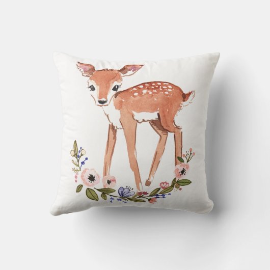 Klein hertenkussen kussen (Achterkant)