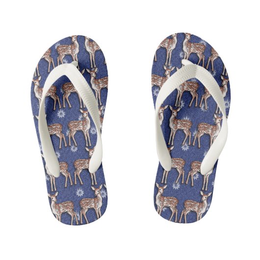Klein hertje kinder teenslippers (Voetbed)