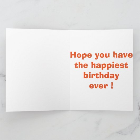 KLEIN, HET IS UW BIRTHDAY KAART (Binnen)