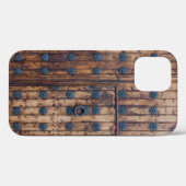 Klein Hoesje in houten middeleeuwse grote deuren - (Achterkant (horizontaal))