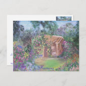 Klein huis aan het einde van de weg briefkaart (Voorkant / Achterkant)