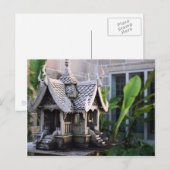 Klein huis briefkaart (Voorkant / Achterkant)