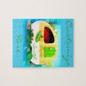 klein huis gypsy caravan legpuzzel (Horizontaal)
