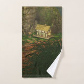 Klein huis in de Big Bossen Bath Towel Set Bad Handdoek (Handdoek)