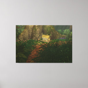 Klein huis in de Big Bossen Canvas Print