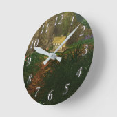 Klein huis in de Big Bossen Clock Ronde Klok (Hoek)