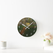 Klein huis in de Big Bossen Clock Ronde Klok (Huis)