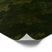 Klein huis in de Big Bossen Print (Hoek)