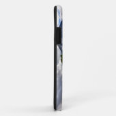 Klein huis in mist op meer Case-Mate iPhone case (Achterkant/rechts)