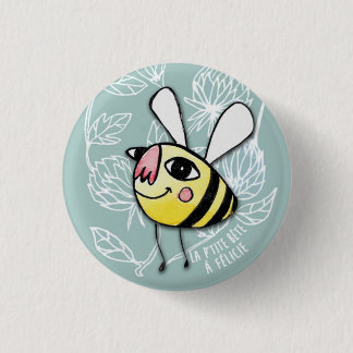 Klein huis - Little Bee Félicie Ronde Button 3,2 Cm