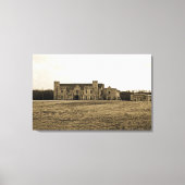 Klein huis op de prairie canvas afdruk (Voorkant)