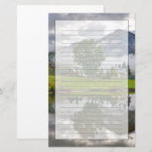 Klein huis op het meer briefpapier (Voorkant / Achterkant)