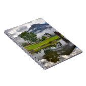 Klein huis op het meer notitieboek (Rechterzijde)