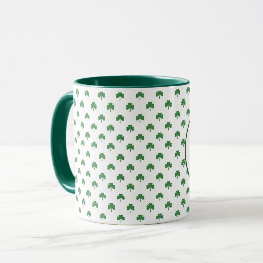  klein Iers meisje St. Patrick's Day Gift Mok (Voorkant links)