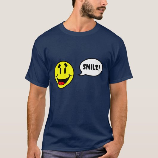 KLEIN! IK ZEI SMILE! T-SHIRT (Voorkant)