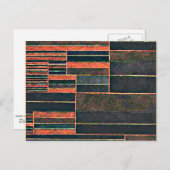 Klein - in de huidige zes drempels briefkaart (Voorkant / Achterkant)