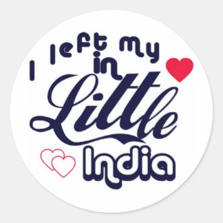 Klein India Ronde Sticker