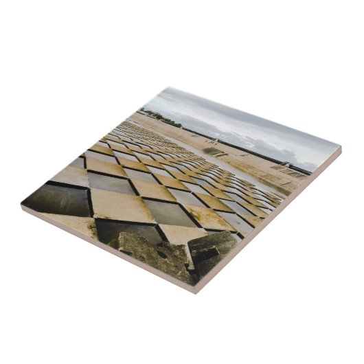 Klein irrigatiedam tegeltje (Zijkant)