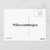 Klein Italië, Cleveland Ohio Schilderen op Briefka Briefkaart (Achterkant)