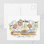 Klein Italië, New York Briefkaart (Voorkant / Achterkant)