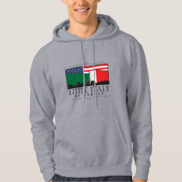 Klein Italië van Denver Classic Logo GREY Hoodie