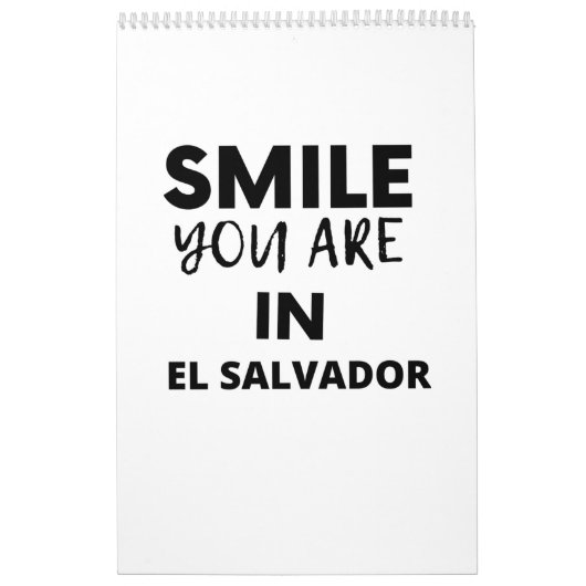 KLEIN JE BENT IN El Salvador Kalender (Hoes)
