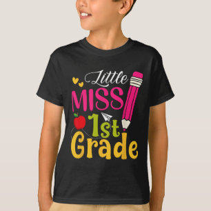 Klein juffie 1e klas schattig naar school hallo ee t-shirt