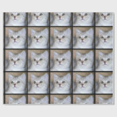 Klein kattenpakpapier cadeaupapier (Vlak)