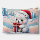 Klein Kerst polar beer Etui (Achterkant)