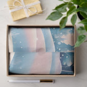 Klein Kerst polar beer Tissuepapier (Geschenk)