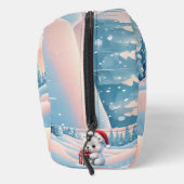 Klein Kerst polar beer Toilettasje (Rechts)