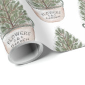 Klein Kerstboompatroon Cadeaupapier (Rol Hoek)