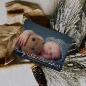 klein kerstcadeautje voor geboorte aankondiging